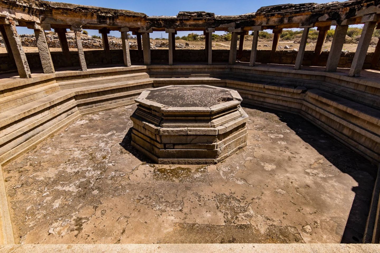 Octagonal Bath Hampi 